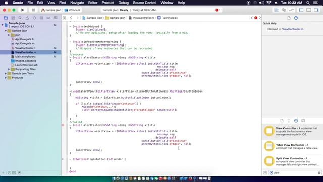Create PHP basic login in iOS xcode Obj C смотреть онлайн