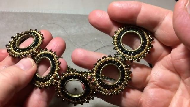 Урок 10. Кирпичное плетение. Азбука бисероплетения. смотреть онлайн