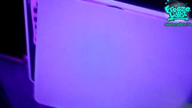 Новинка! Светомеловая доска Freeze Light! = logo смотреть онлайн