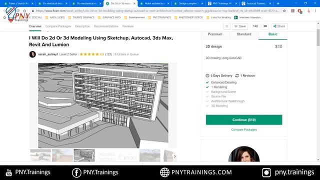 How to earn money at home from Fiverr using your autocad skills | PNY Trainings 2019 смотреть онлайн