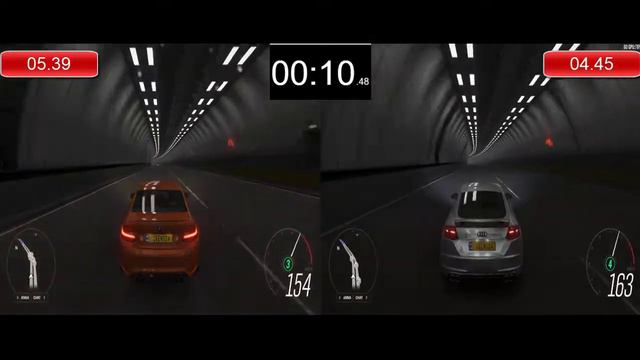 BMW M2 VS AUDİ TTS | Forza Horizon 4 acceleration test смотреть онлайн