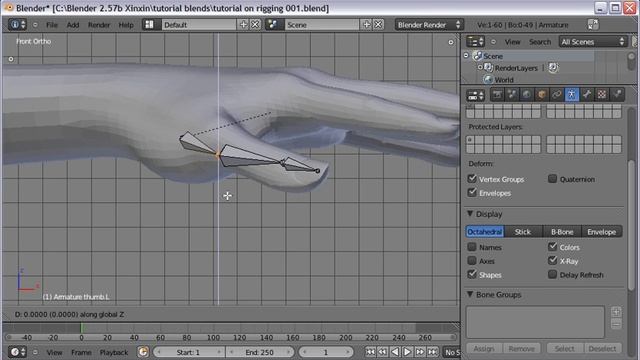Blender 2.57b Basic Rigging Tutorial смотреть онлайн