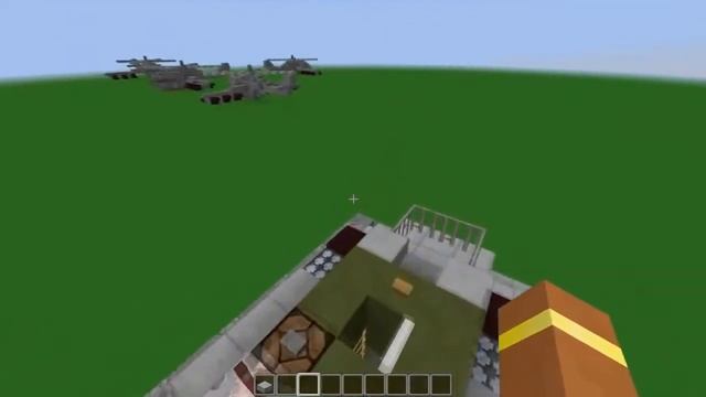 Механический танк в Minecraft Способен ездить, стрелять и вертеть башней! смотреть онлайн