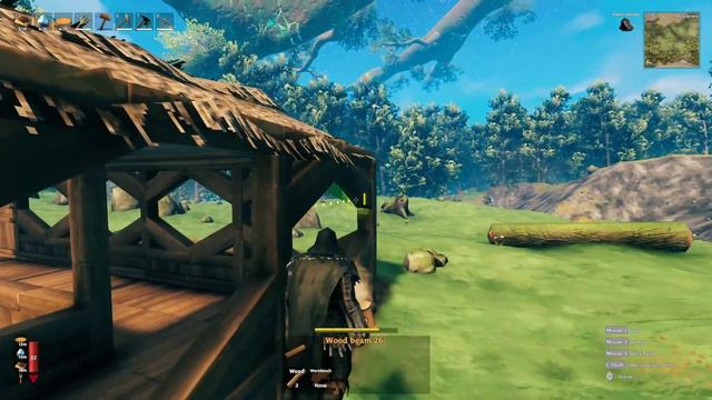 Valheim: The Farmstead Starter Base (Build Guide, No Mods) for Solo player смотреть онлайн