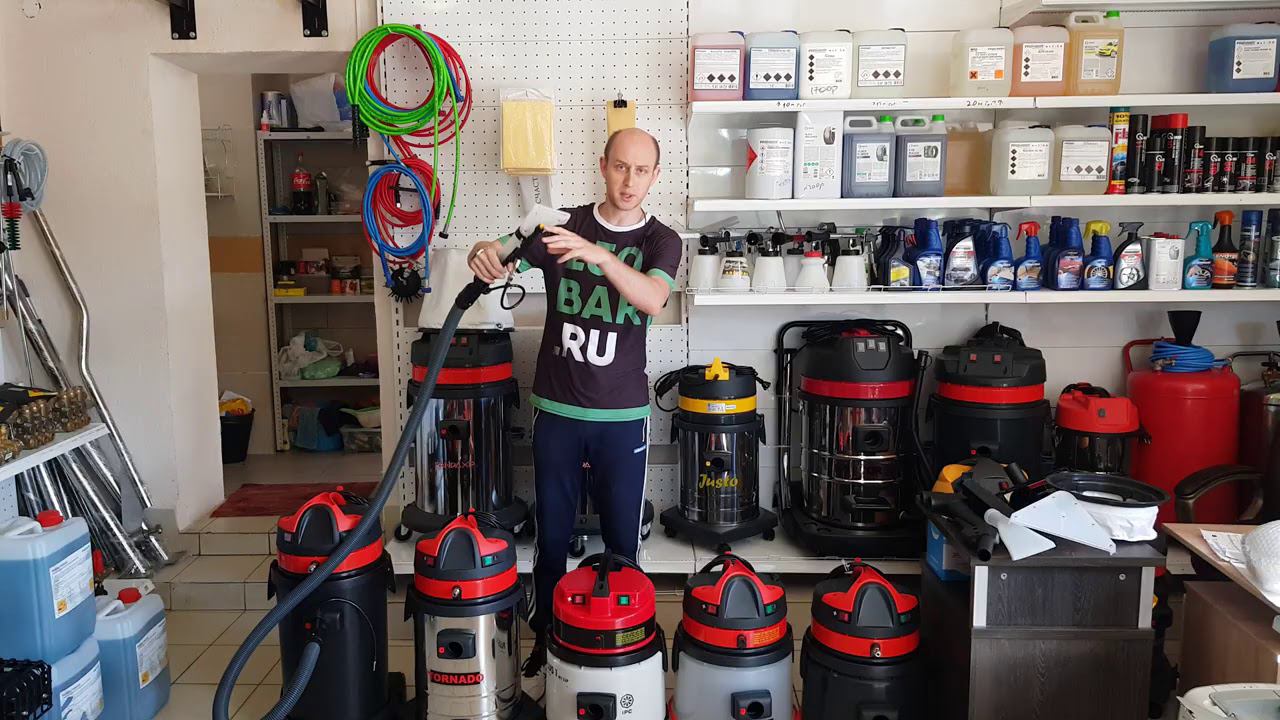 Моющий пылесос для химчистки - КЛИНИНГ VS АВТОМОЙКА смотреть онлайн