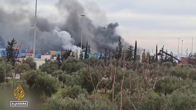 Israeli air raid targets key Syrian port of Latakia: State media смотреть онлайн