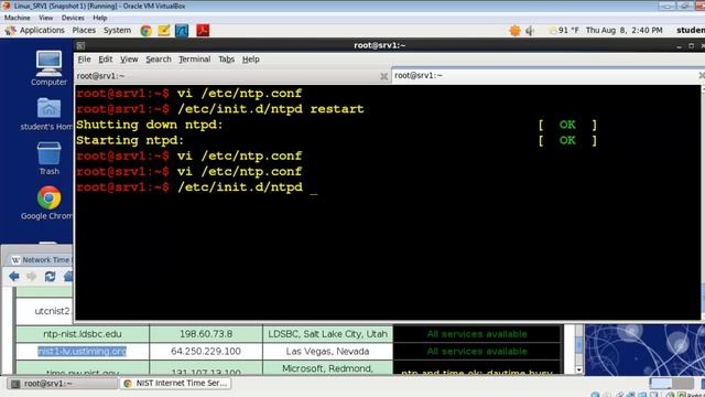 Linux Sys Admin II Week 3: Configure Networking (NTP Part 3) смотреть онлайн