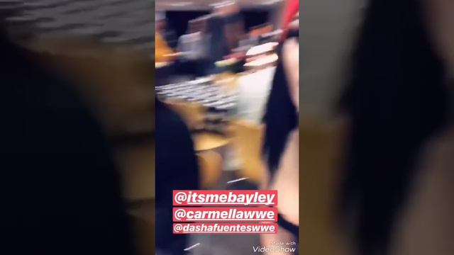 WWE Peyton Royce Billie Kay Paige Balyey Kayla Eva Marie Nikki Bella Mandy Rose Sonya Deville смотреть онлайн