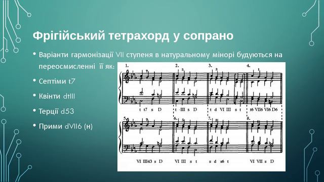 Фрігійський тетрахорд в курсі гармонії смотреть онлайн