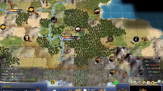 Civilization IV Strategy Walkthrough 100 Turns Segment 4 - Video 1 смотреть онлайн