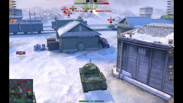 WoT Blitz. Снова МАСТЕР. Теперь на ИС. Реплей от ПОДПИСЧИКА смотреть онлайн