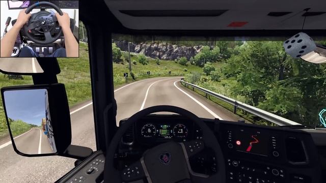 To Rome - Scania S730 - Euro Truck Simulator 2 | Thrustmaster T300RS смотреть онлайн