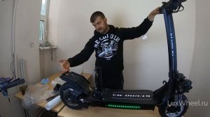 Электросамокат Kugoo M5 SPORT - распаковка, обзор, замер максималки.