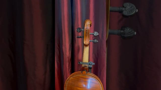 4. 4/4 MAESTRO VASILE GLIGA Special 'Girl' Scroll One Piece Back Violin - Code D0887V - Video 4 смотреть онлайн