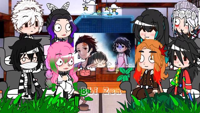 hashira react to tanjiro x muichiro (muitan) смотреть онлайн