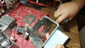 Ремонт магнетрона микроволновки. Замена магнитов.