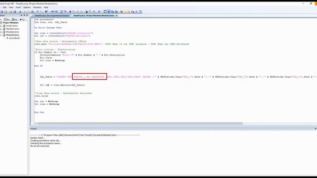 WinCC 7.5 Insert Data into SQL смотреть онлайн