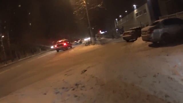 зимняя покатушка на велосипеде. Проверяю экшн камеру sony as100vb смотреть онлайн