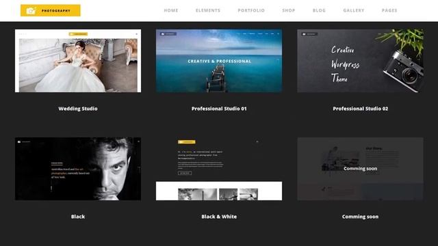 Photography, Portfolio and Gallery WordPress Theme - Cephenus смотреть онлайн