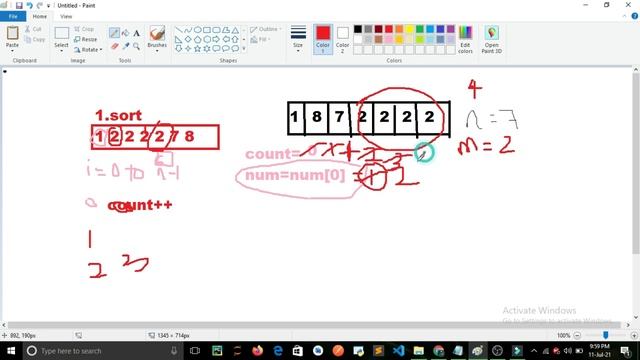2.1 Majority element in the array LeetCode Problem in Python/ Interview Preparation 2022 (HINDI) смотреть онлайн