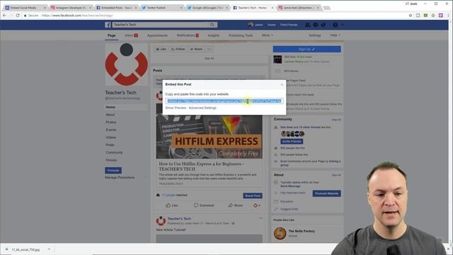 Google Sites - Embed Social Media смотреть онлайн