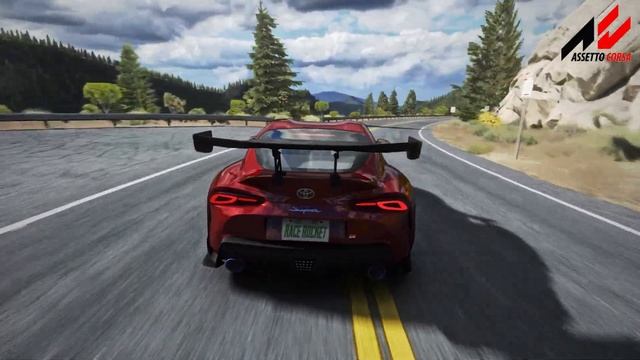 Forza Horizon 5 Vs Assetto Corsa | A90 Toyota Supra смотреть онлайн