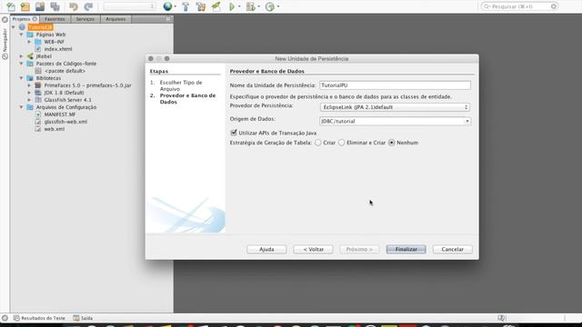 Tutorial - JavaEE + Primefaces + EJB + EntityManager + GlassFish [PARTE 01] смотреть онлайн