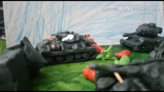 Монстр КВ-6 (мультики из пластилина). смотреть онлайн