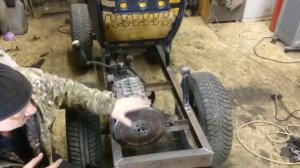 Новый проект, трансмиссия минитрактора , крутая самоделка!