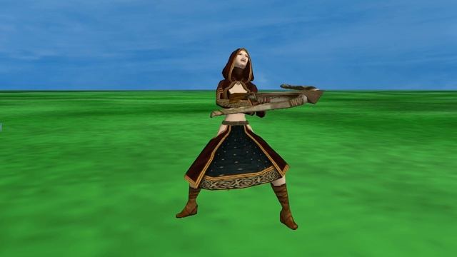 BloodDrak girl playable race - Midgard Rising 3D NFT MMORPG смотреть онлайн