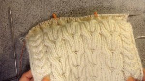 Вязание спицами  Прорезной карман Кардиган Процесс