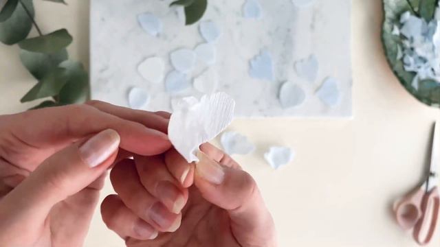 DIY Paper flower / Цветок из гофрированной бумаги смотреть онлайн