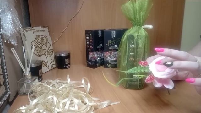 Быстро и красиво оформить коробку с конфетами. Оригинальная упаковка для конфет