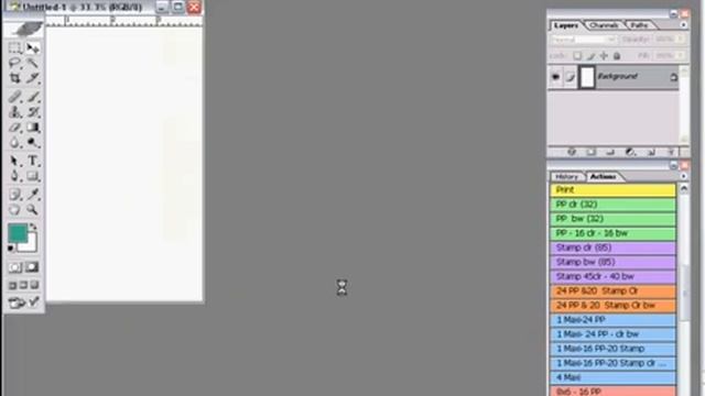 APPLYING ACTION // Photoshop 7 Full Tutorial in Tamil // Lesson 14 | KMS tech Tamil смотреть онлайн