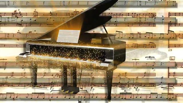 Футаж Рояль, ноты - Footage Piano, notes смотреть онлайн