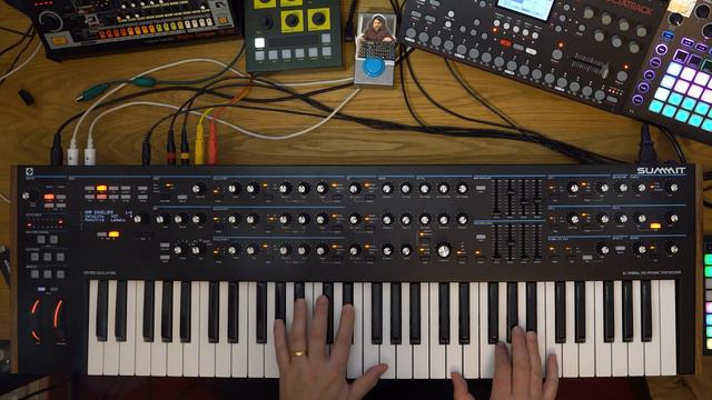 Phase 2019.1 Novation Summit Polysynth with Oto Bam Reverb смотреть онлайн