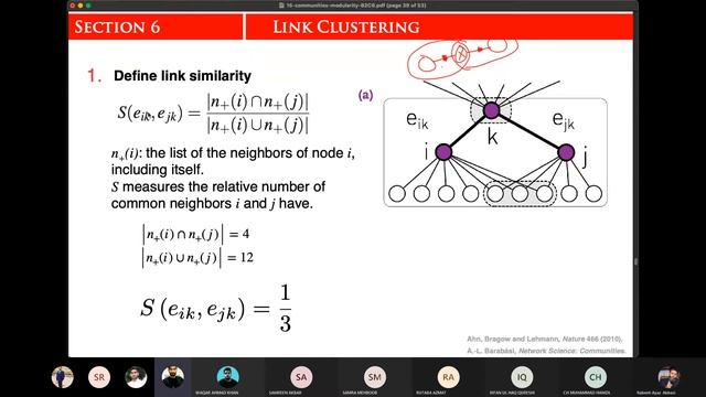 Community Detection - 24 Overlapping Community Detection using Link Clustering смотреть онлайн