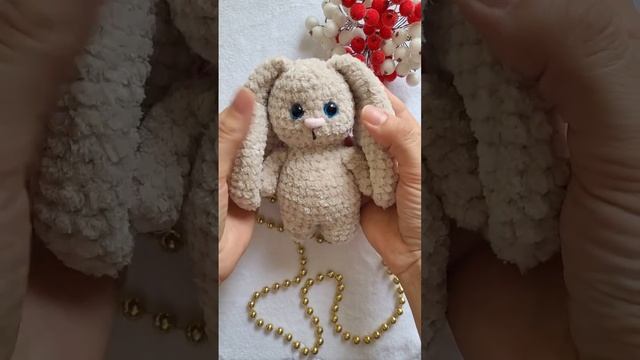?ПЛЮШЕВЫЙ ЗАЙЧИК? КРЮЧКОМ/crochet Bunny