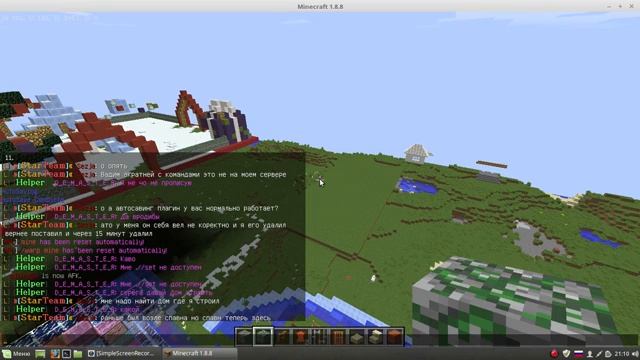 Проба записать видео и поиграть в Майнкрафт на Linux Mint смотреть онлайн