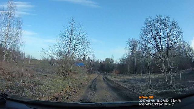 д. Сухолжино Весьегонский район Тверской области 01.05.2017 смотреть онлайн