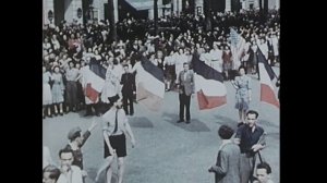 Празднование Дня Победы в Париже 8 mai 1945