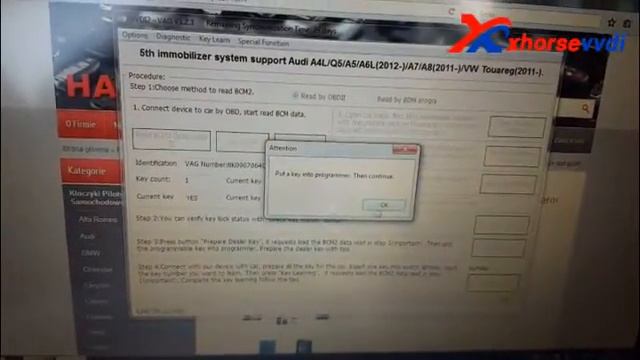 How to use VVDI2 to Program Audi A4 B8 Key смотреть онлайн