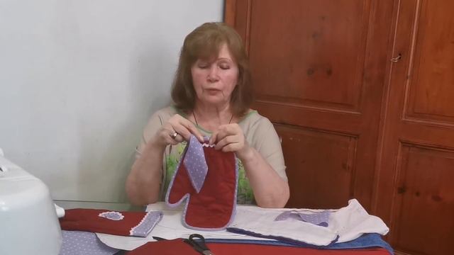Как сшить прихватку из махрового полотенца. смотреть онлайн