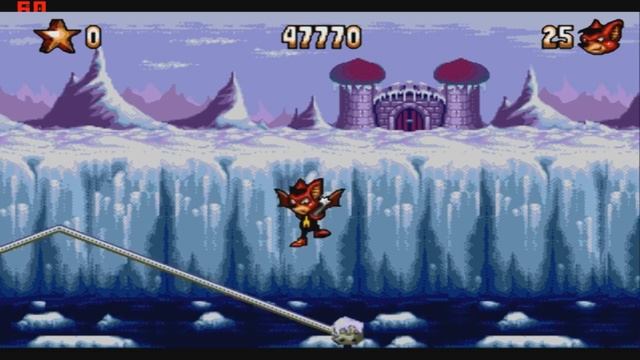 Прохождение игры Aero-the-Acro-Bat-2 часть:3 "Первый Босс" смотреть онлайн