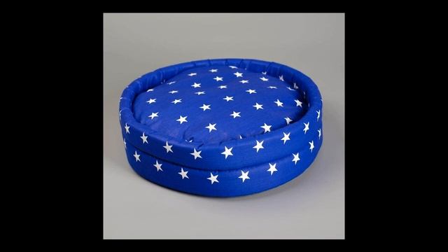 Лежанка Lowcost круглая, поплин, 40 х 40 х 12 см, микс цветов смотреть онлайн