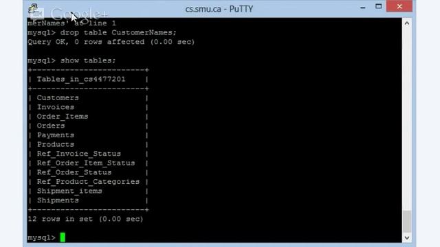 CSCI4477-MYSQL05 (command line copy/drop/mysqldump ) смотреть онлайн