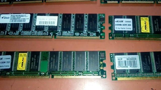 Устаревшая оперативная память для ПК. RAM memory смотреть онлайн