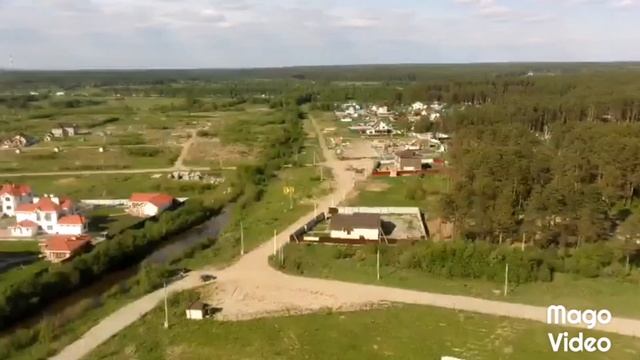 Коттеджные поселки в Малом Истоке. Екатеринбург. смотреть онлайн