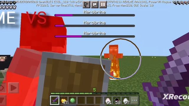 Me 1VS3 Herobrim Calenj Git #Minecraft#PVP God смотреть онлайн