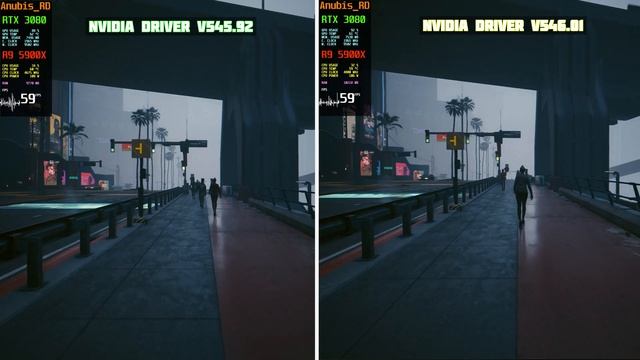 Cyberpunk 2077 | v545.92 VS v546.01 | Nvidia Driver Version Performance Comparison | RTX 3080 | 4K смотреть онлайн